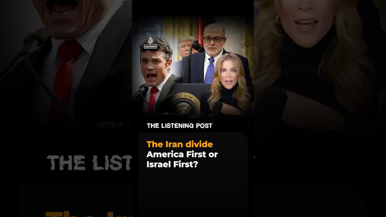 The Iran divide: America First or Israel First? | The Listening Post