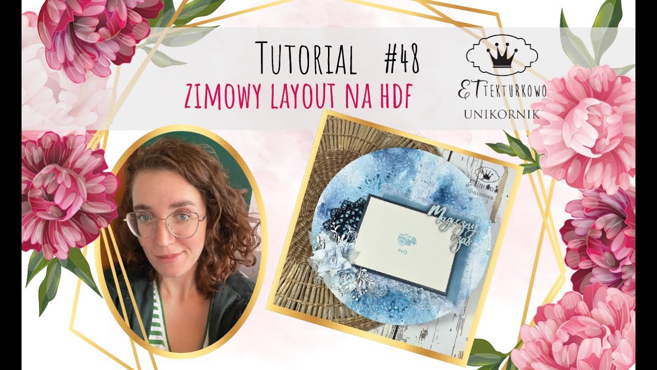 Zimowy layout na HDF #48 #tekturkowo