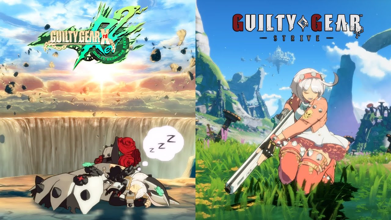 Guilty Gear - All Crouching Idle Animation Comparison [GGST GGXRD]