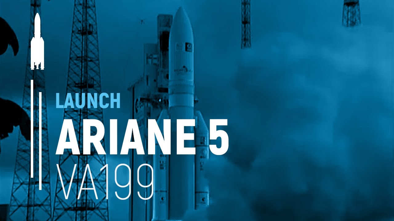 Flight VA199 – HISPASAT 1E / KOREASAT 6 | Ariane 5 Launch | Arianespace