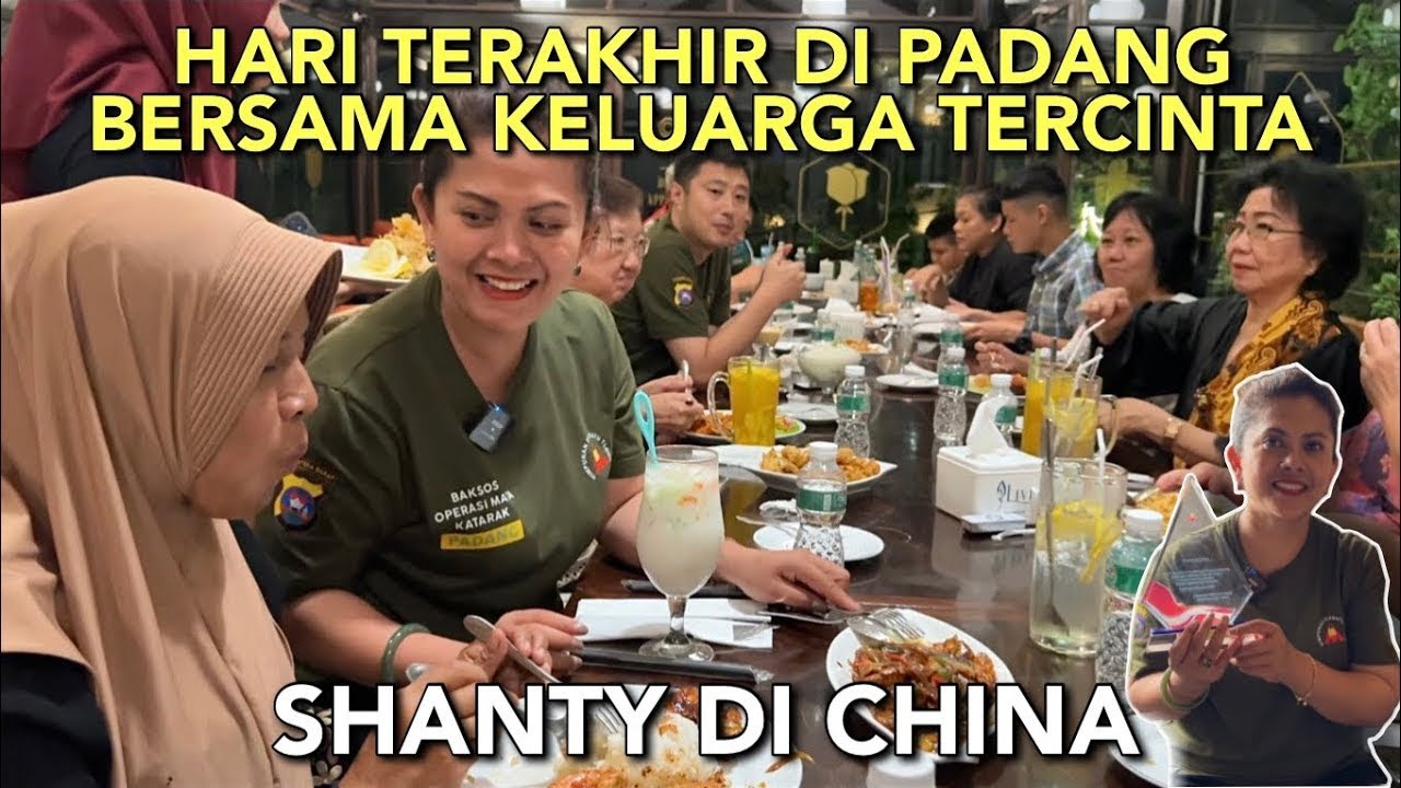 HARI TERAKHIR DI PADANG MENYENANGKAN MAMA DAN KELUARGA, JALAN JALAN, BELANJA OLEH OLEH + MAKAN UDANG