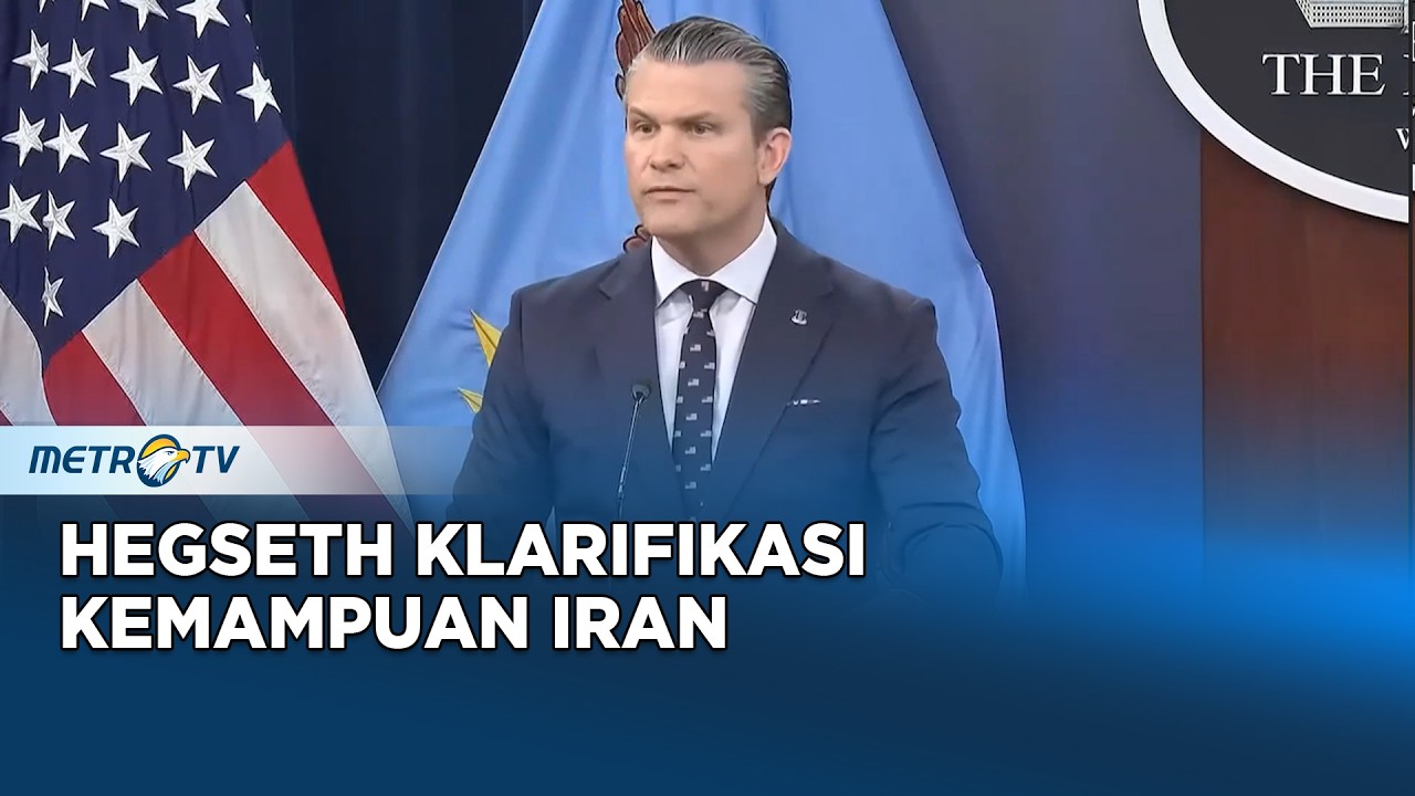 Pete Hegseth Salah Sebut Iran Dalam Briefing Pentagon