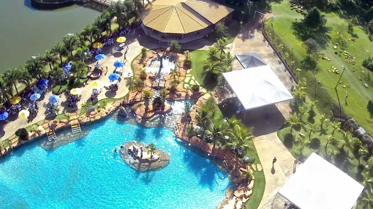 Três ilhas clube de pesca e lazer . Feito com DRONE Phantom 1