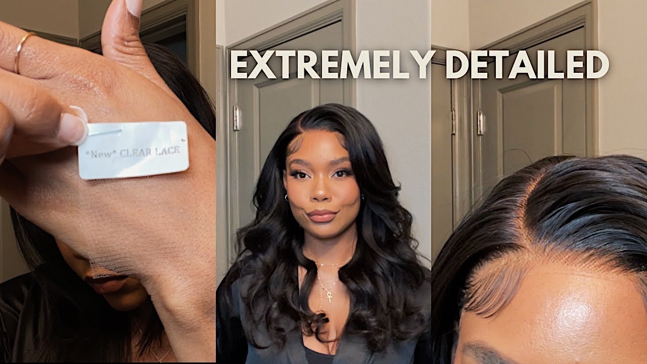 Melt LACE like a PRO!Extremely Detailed New Clear Lace Frontal MELT Ft. XRSBEAUTY Hair