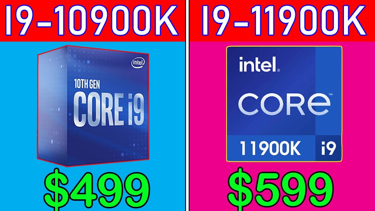 Intel I9-10900K Vs I9-11900K  || 12 Game benchmark in 4K