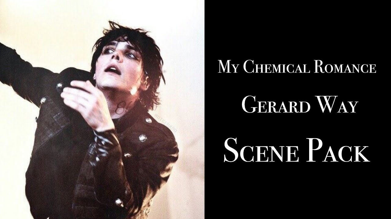 My Chemical Romance | Gerard Way ~ Scene Pack