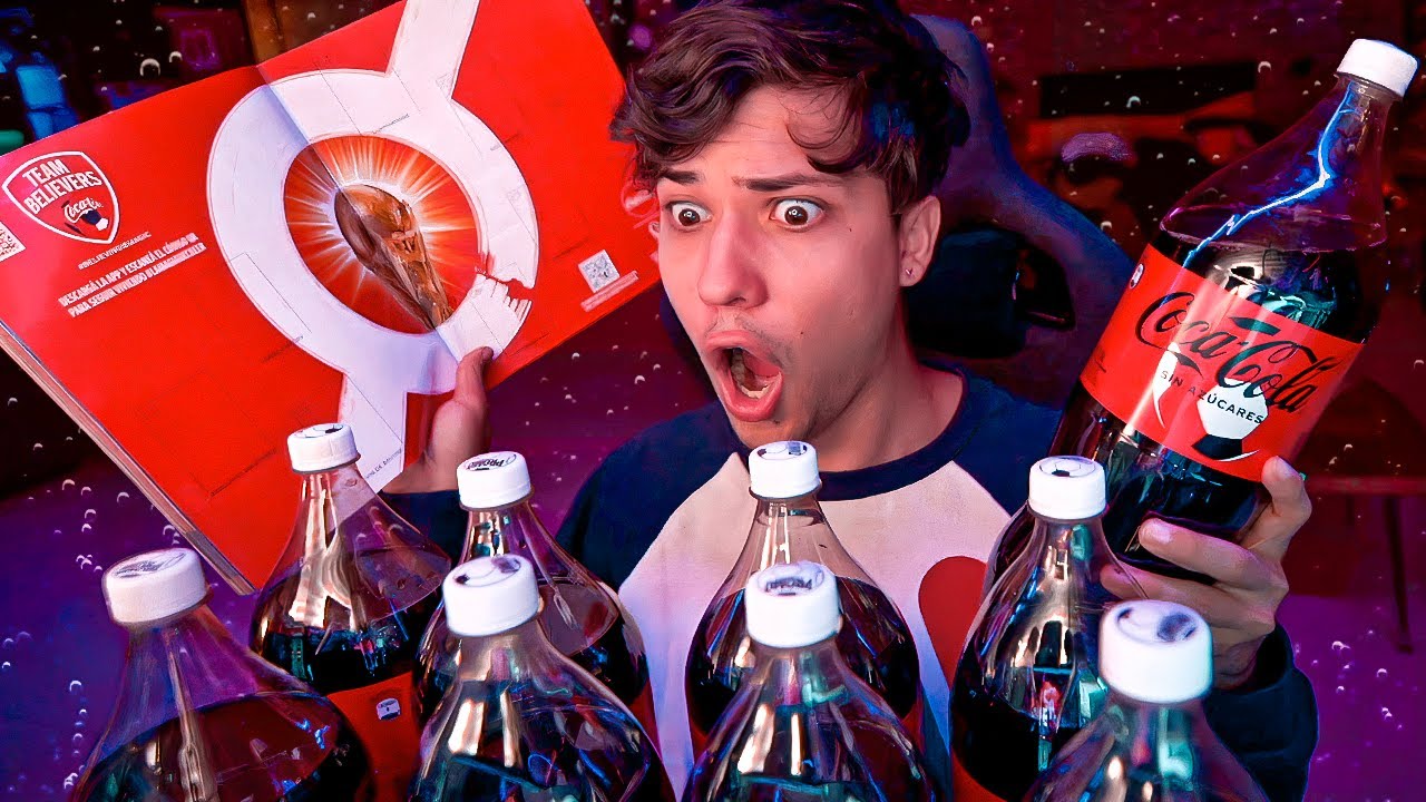 GASTÉ +$8000 en COCA-COLA... | ÁLBUM de FIGURITAS QATAR 2022 #6