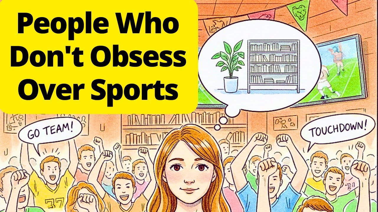 Psychology of People Who Don't obsess over Sports | Game Psychology Simplified