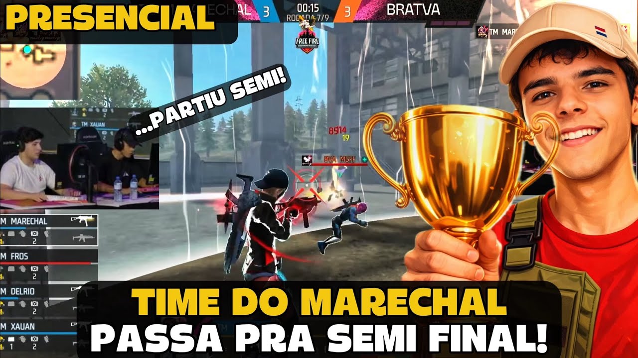 TIME DO MARECHAL PASSA PRA SEMI FINAL DO PRESENCIAL 
