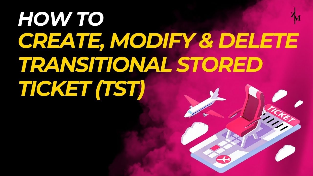 How to Create, Modify & Delete TST in Amadeus – Step-by-Step Tutorial!