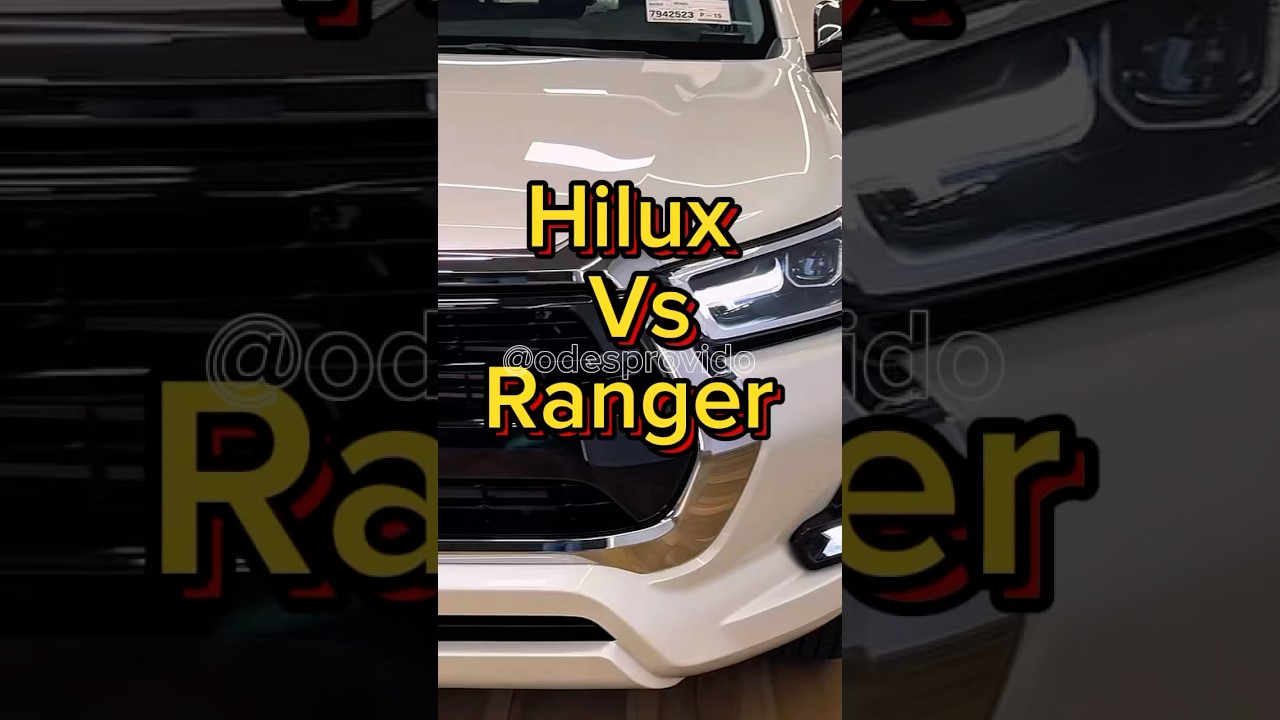 Which pickup truck is better? Hilux or Ranger? #hilux #ranger #truck #cars #toyota