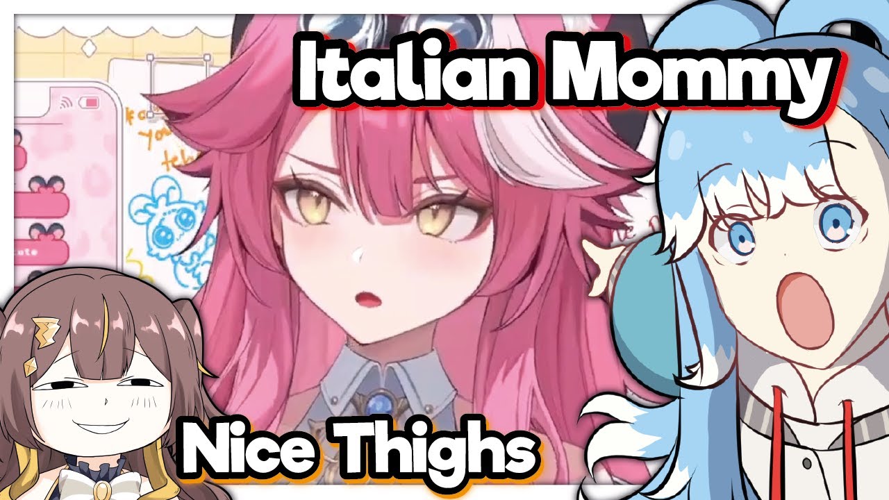Ollie, Anya and Kobo fight over the Italian Mommy Raora !!