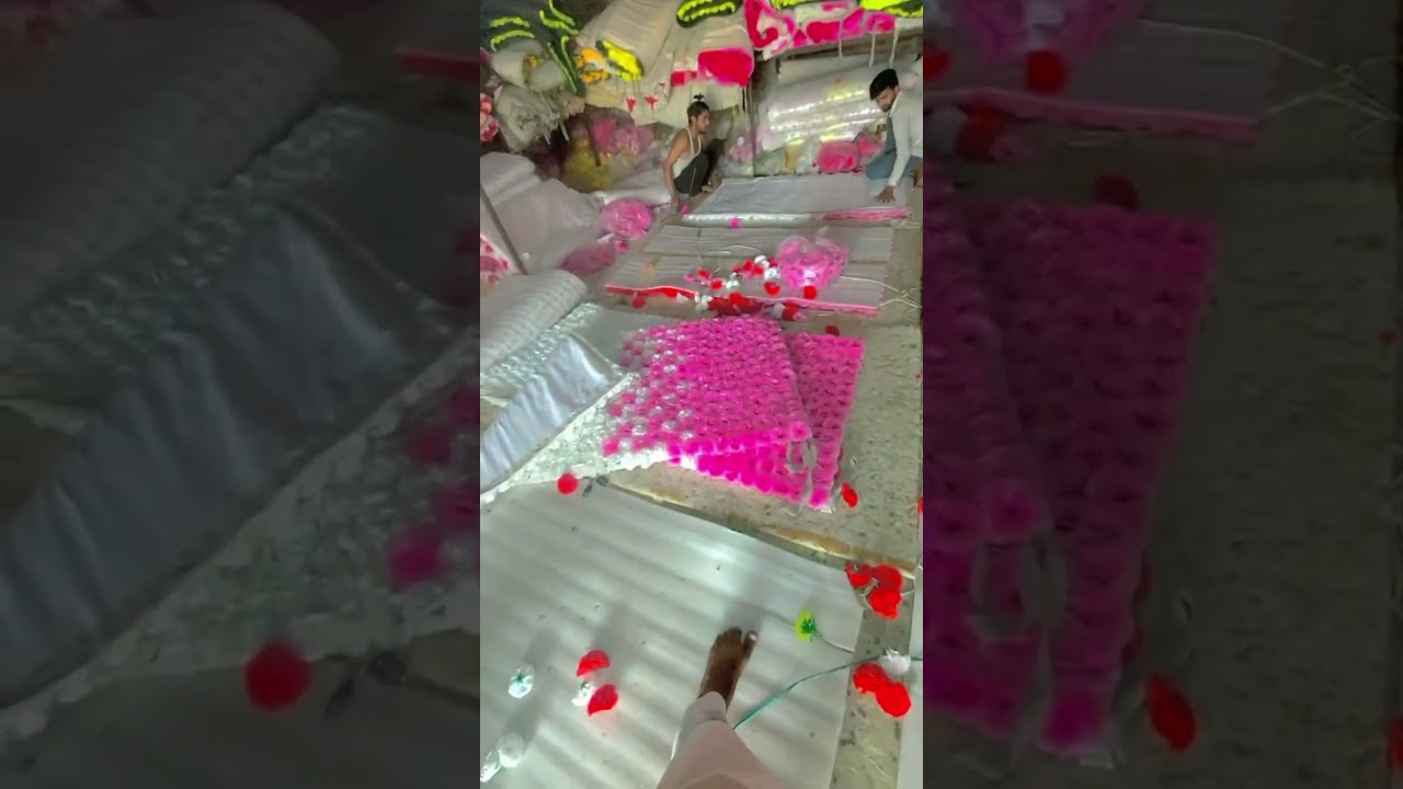 Flower panel wedding decoration item manufacture