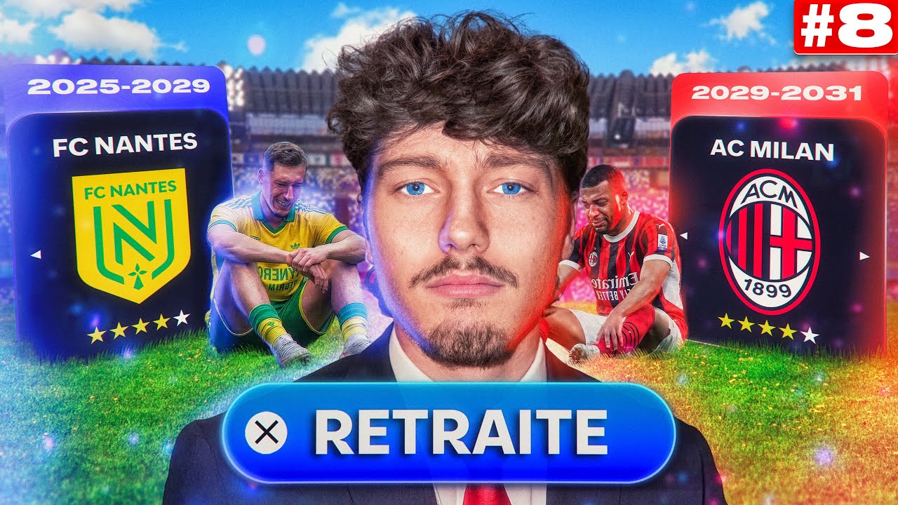 JE PRENDS MA RETRAITE DE COACH...😢 | CARRIÈRE MANAGER FC26 #8
