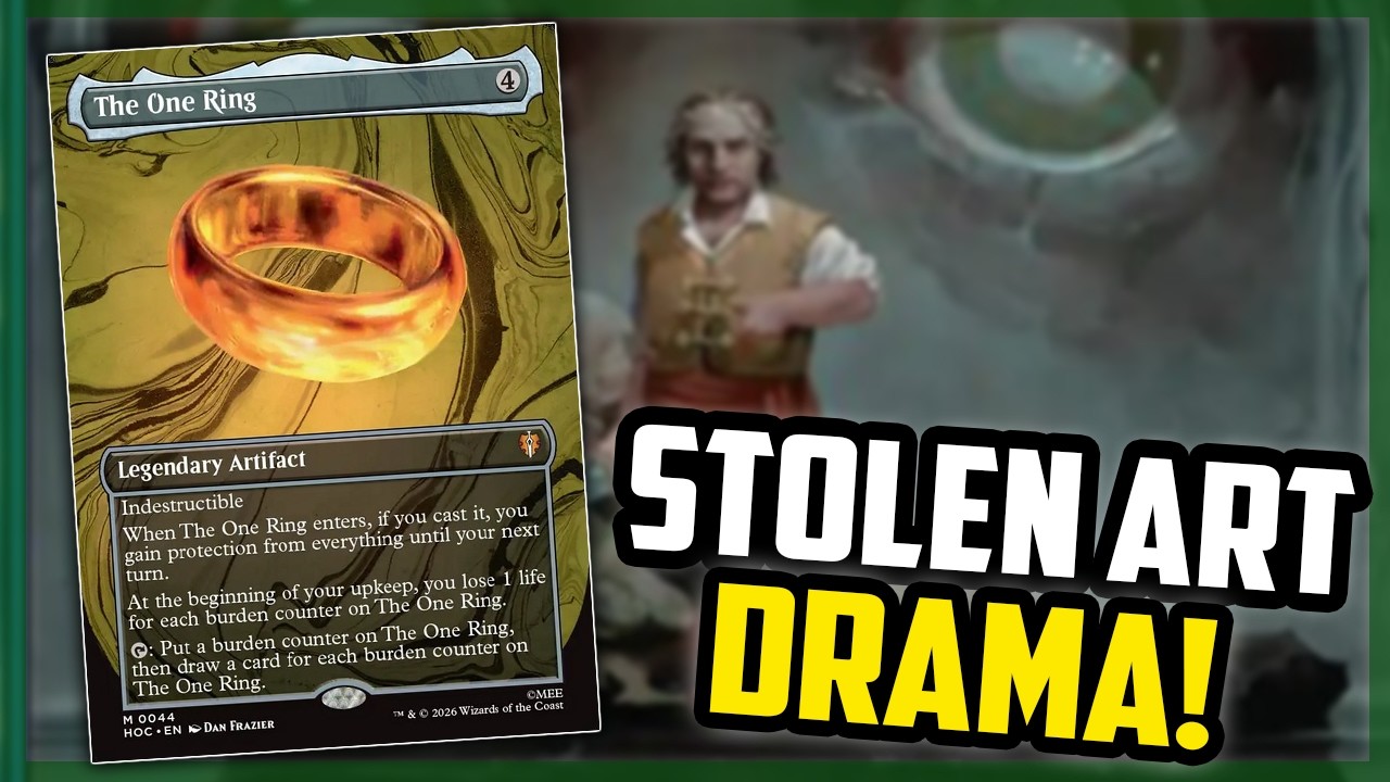 Кража произведений искусства ДОКАЗАНА, заявление WotC и Единое Кольцо!
