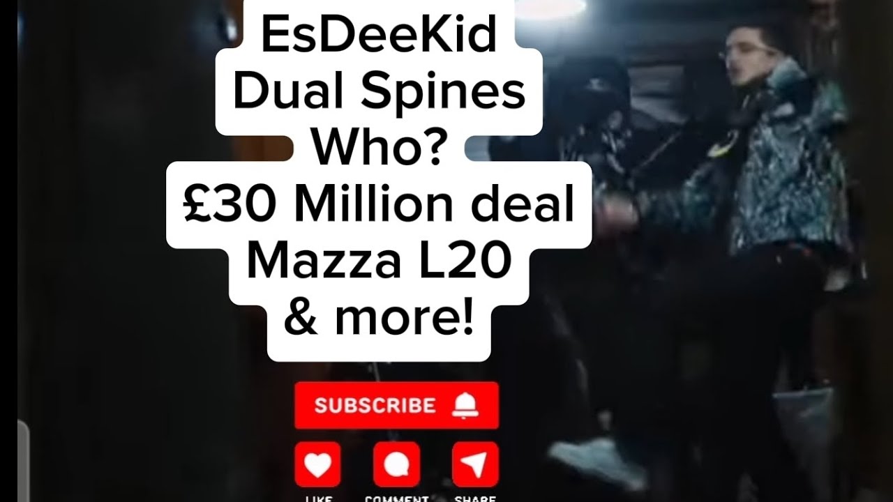 ESDEEKID DUAL SPINES WHO ? £30MILLION RECORD DEAL TIMOTHEE CHALAMET #esdeekid #dualspines #record 