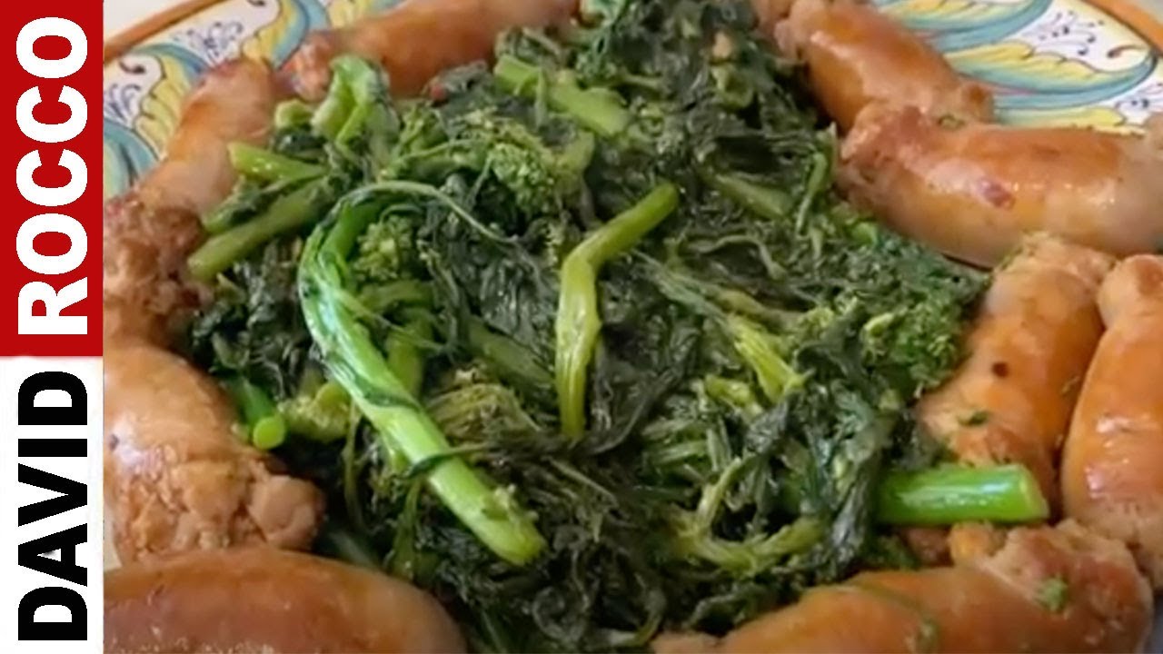 HOW TO MAKE: Rapini and Sausages | David Rocco's Recipes