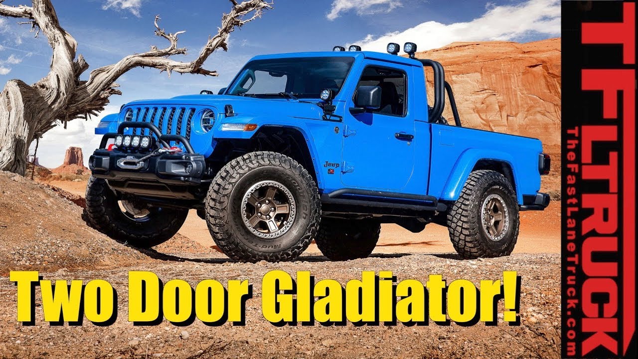 Could it Be? Here's Your Sneak Peek at a Potential 2 Door Jeep Gladiator!