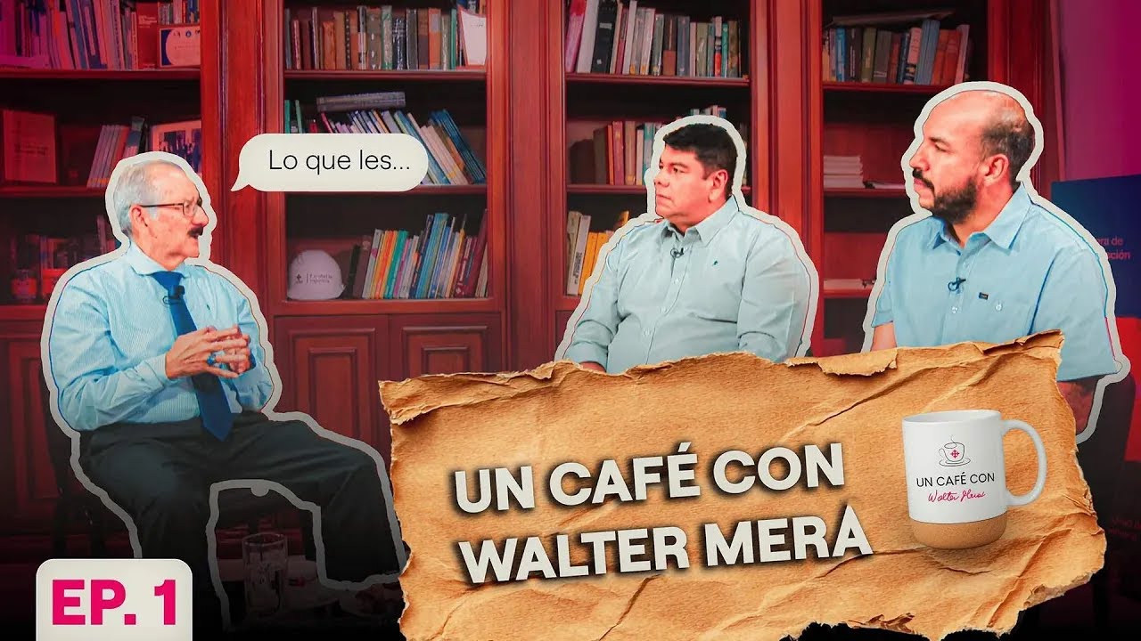 Episodio 1:  Un café con Walter Mera, nos acompañarán docentes de la Facultad de Ingeniería.