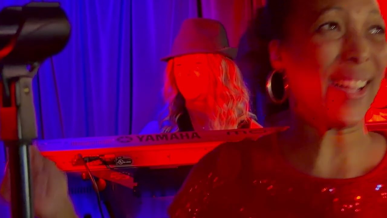 Masterpiece performing a Pfunk medley at Rock the Dock ￼