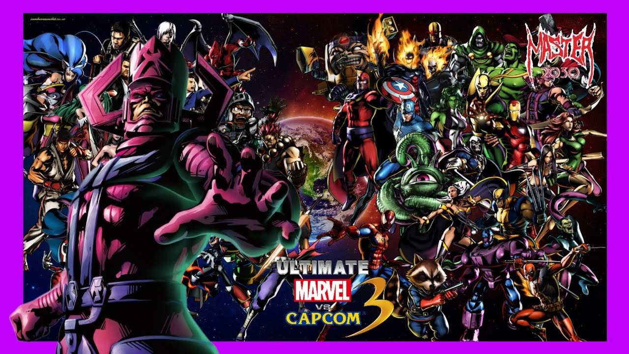 Ultimate Marvel vs Capcom 3 - gameplay e final com Galactus #14