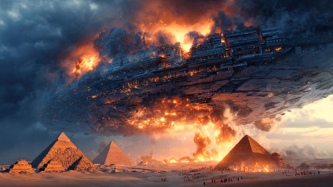 Dev Uzay Gemileri Dünyanın Dört Bir Yanına Saldırıyor ve Dünyayı Ele Geçirmeye Çalışıyor!