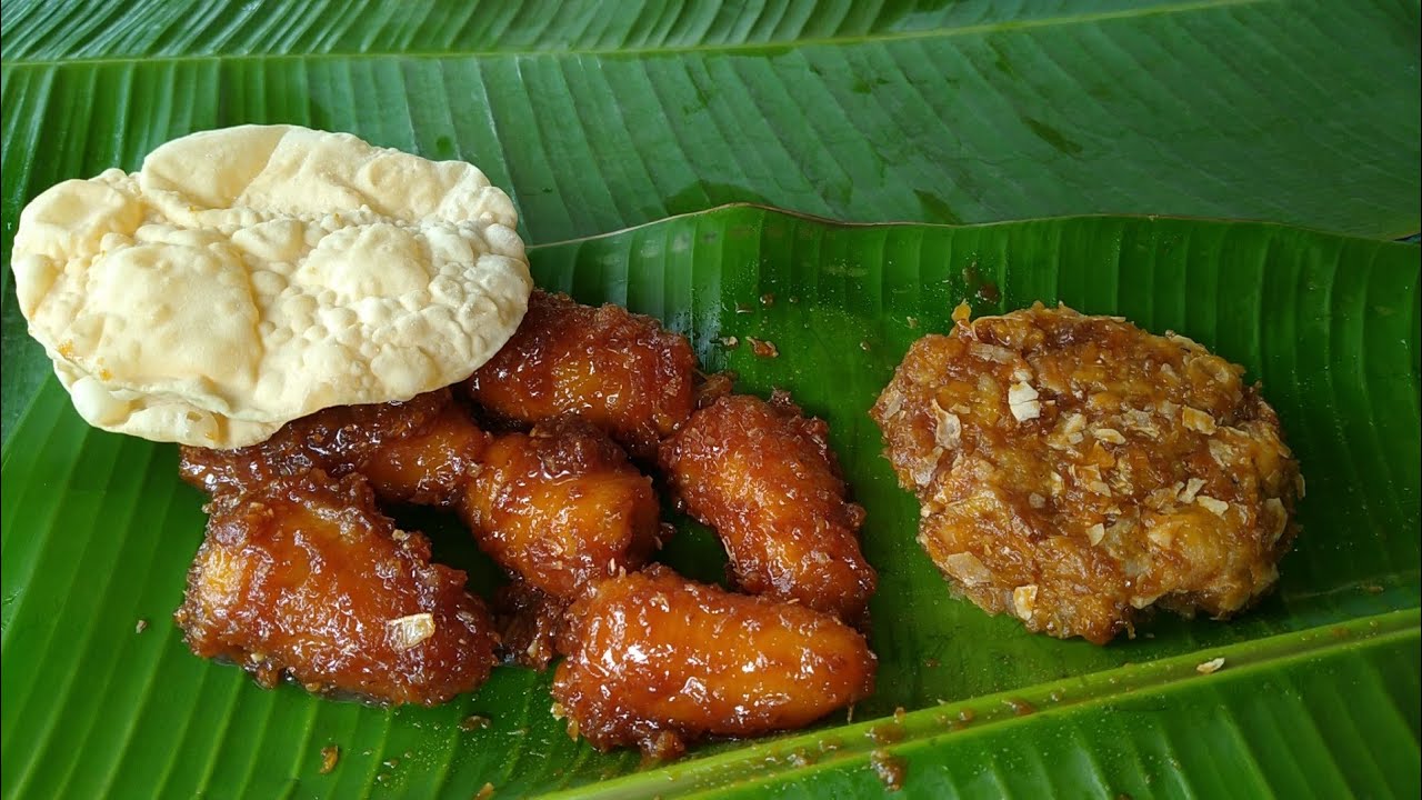 ഓണവിഭവങ്ങളിലെ രാജാവ്, പഴംനുറുക്കും പപ്പടവും / തിരുവോണനാളിലെ പ്രാതൽ / Traditional Pazham Nurukku