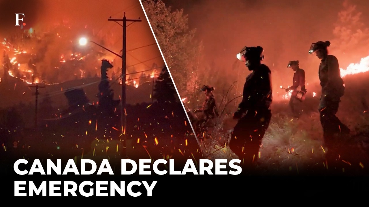Canada: 'Out of Control' Wildfire in British Columbia Triggers Evacuation | FP Video