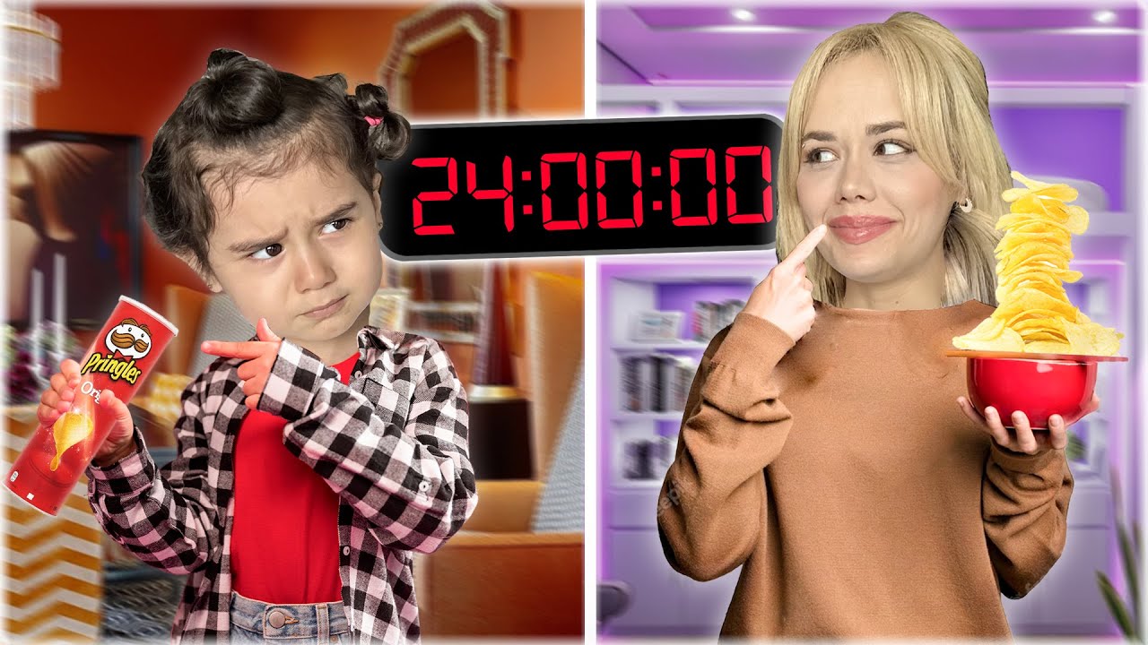 24 SAAT BOYUNCA SADECE CİPS YEDİK!! @OykuKarta