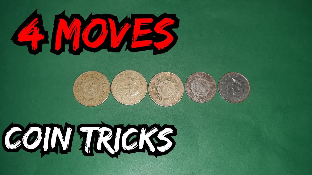 4 MOVES LANG COIN TRICKS || Mga Logic Puzzle and Tricks || LAGAWAN PH