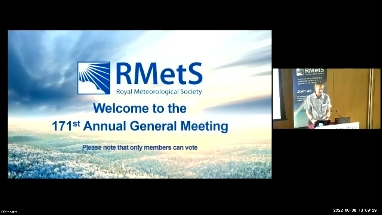 RMetS AGM 2022