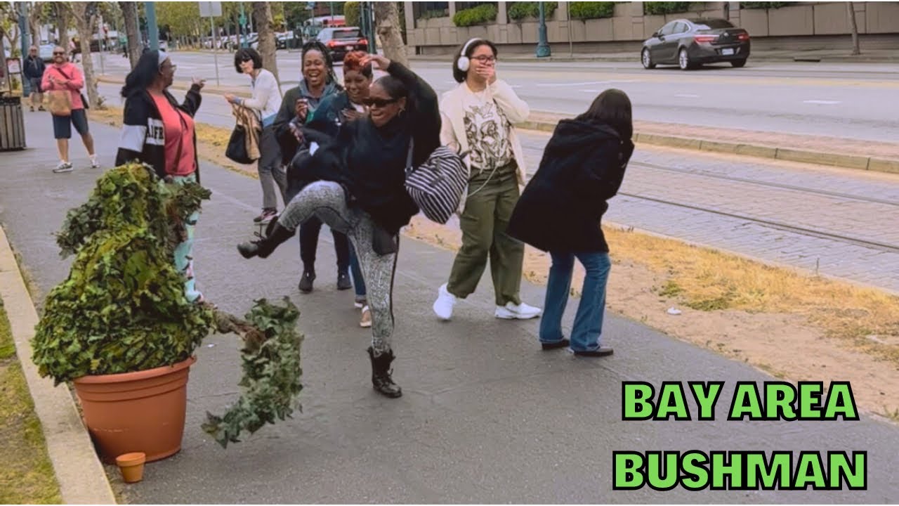 Bushman Prank: SHE WAS READY TO GET BUSY!!