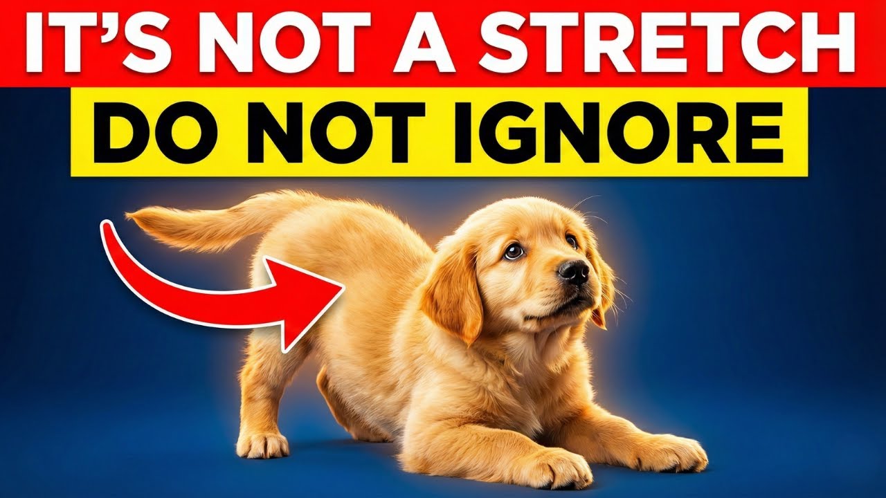 If your DOG STRETCHES WHEN HE SEES YOU…🐶💚 (This is what it Really Means)