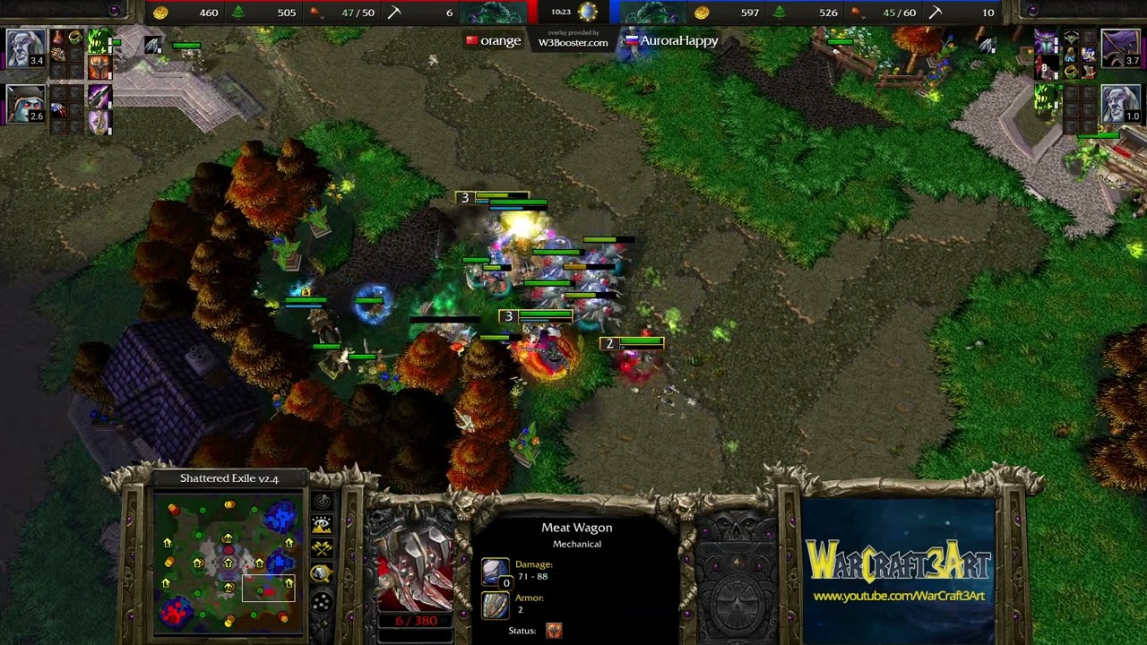 Happy(UD)(Blue) vs eer0(UD)(Red) - Warcraft 3: Classic - RN8910