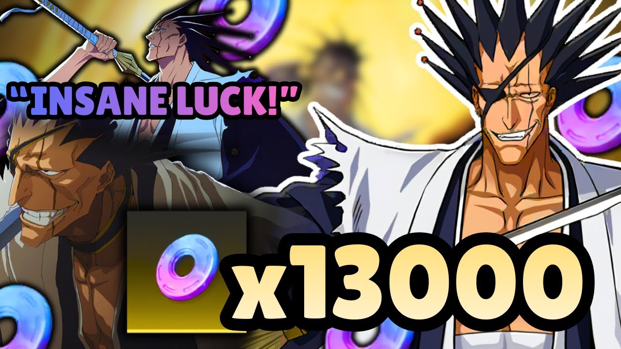"I LIKE HIM" F2P LUCK!! CAN I B2 A0 KENPACHI ZARAKI IN 13K PULLS?? BLEACH: SOUL RESONANCE