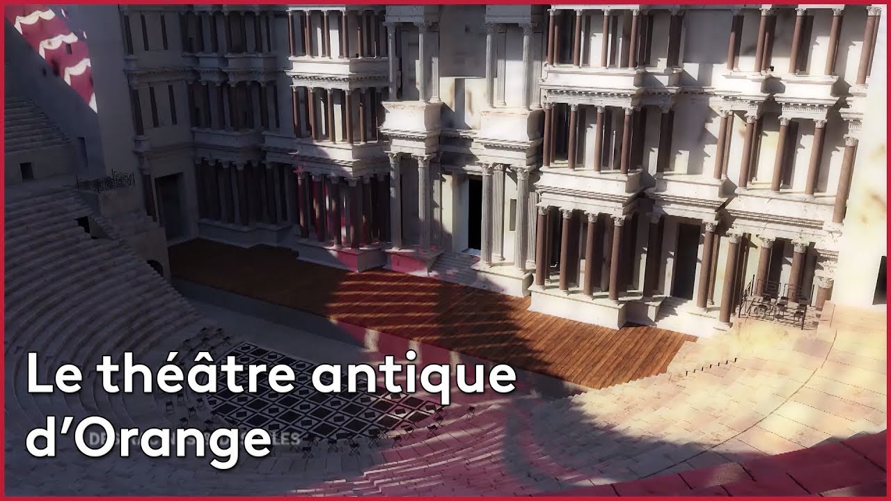Le théâtre antique d'Orange (reconstitution 3D)
