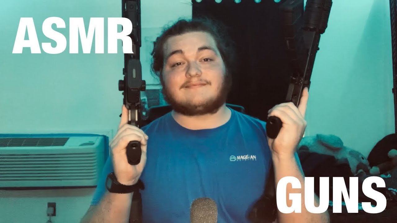 ASMR * TINGLE PARADISE * First Upload * GUN TRIGGERS*
