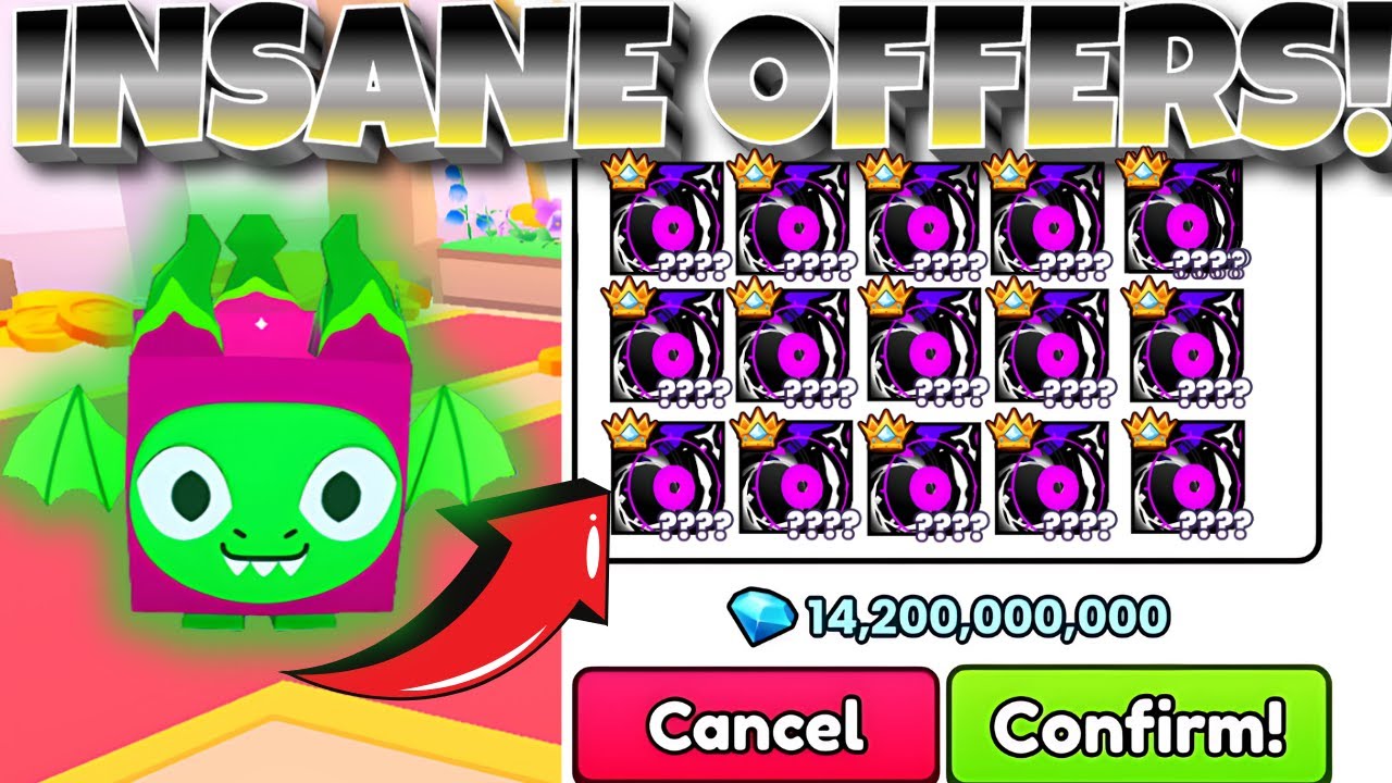 Pet Simulator 99 - DAY 5 Trading until I am on RAP LEADERBOARD 🐉Dragonfruit🐉