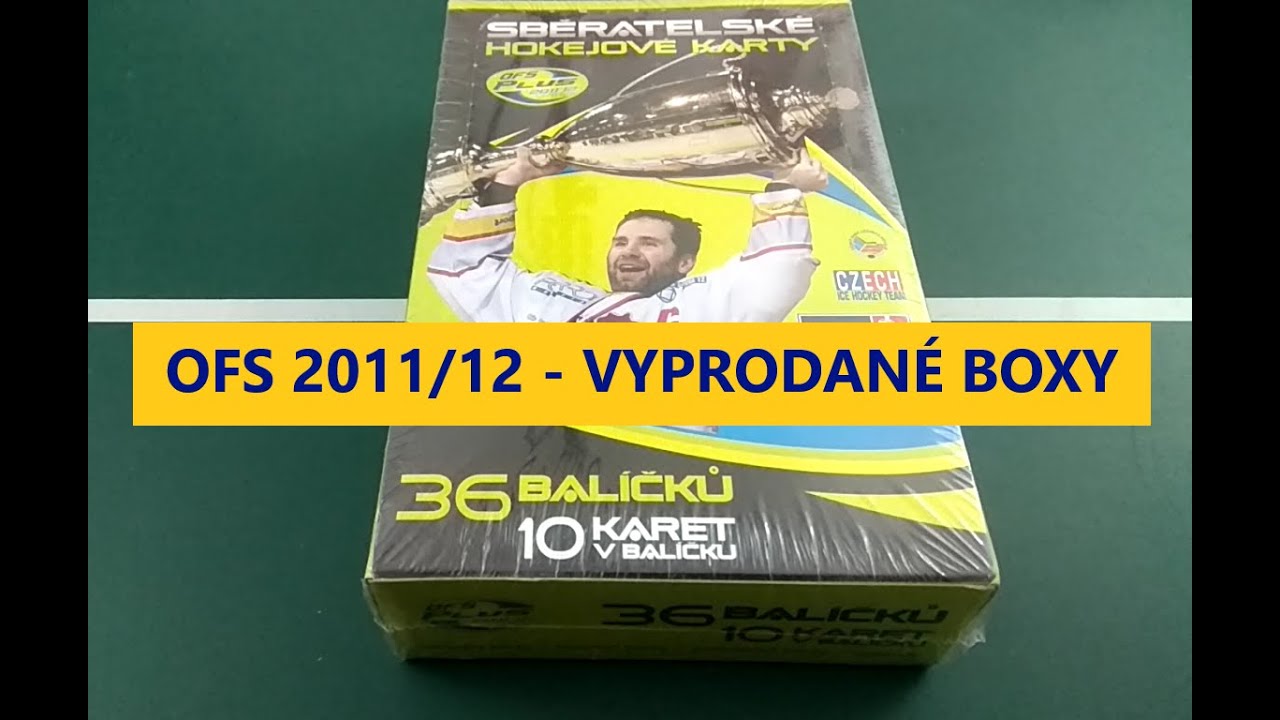 UNBOXING OFS 201/12 HOKEJ - DNES UŽ VYPRODANÉ BOXY