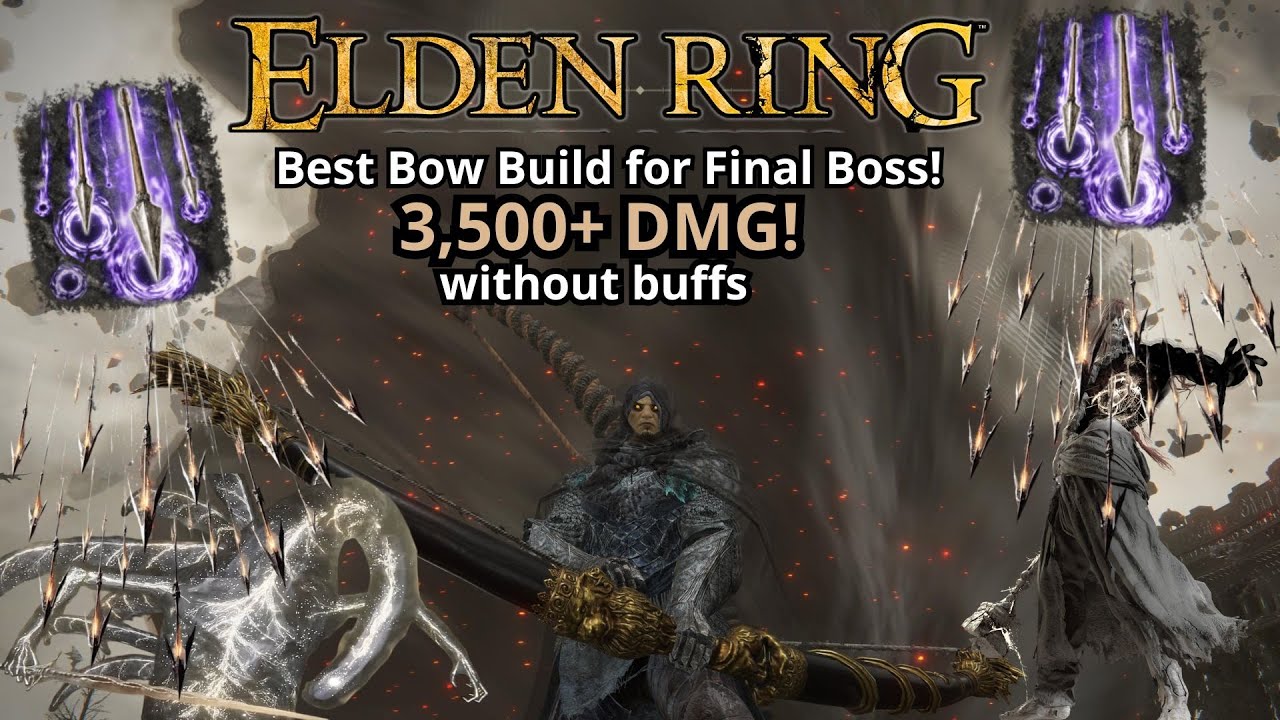 The Ultimate Bow Build for Endgame!  One Shot Bosses with Arrows in Elden Ring!