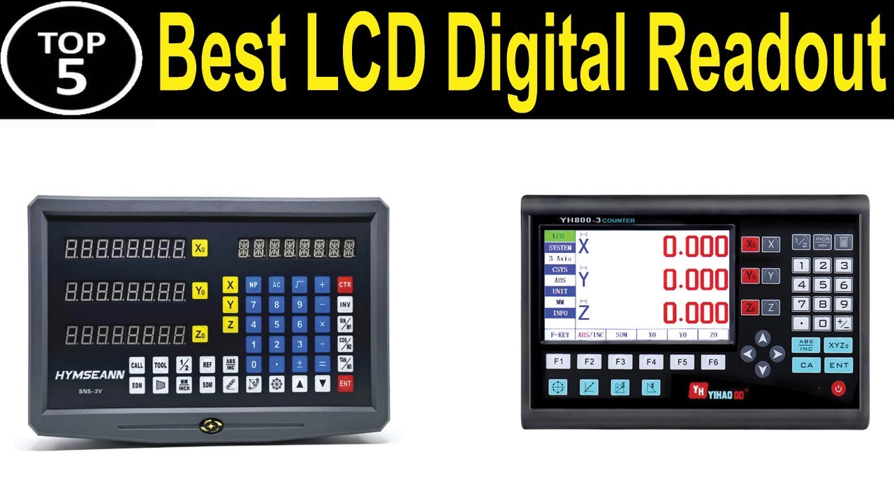 TOP 5 BEST LCD Digital Readout Review 2024
