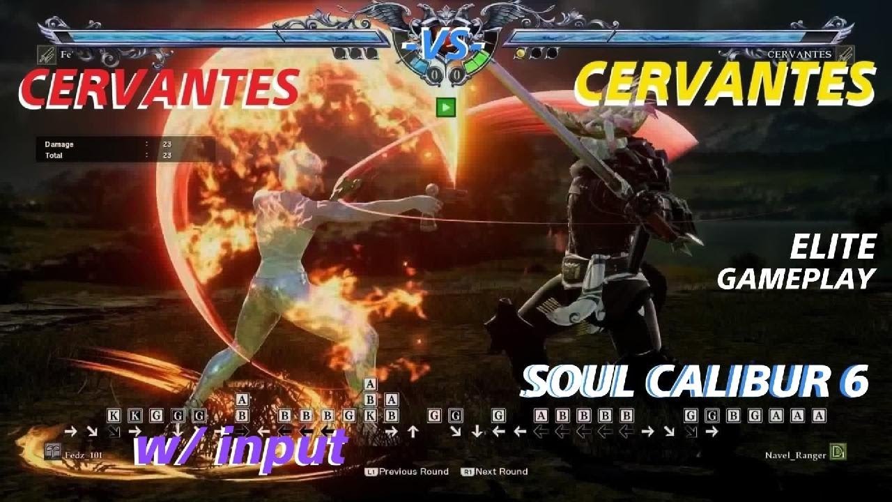 SOULCALIBUR 6 - CERVANTES v CERVANTES in 2026