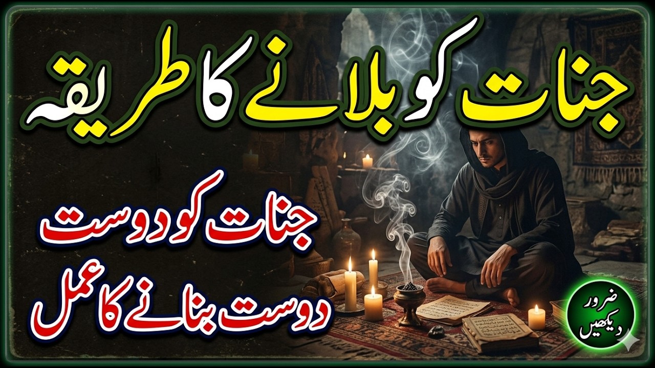 jinnat ko bulane ka tarika, Jinnat Ko Dost Banane Ka Amal | Jinnat Se Milna Aur Batain Karne Ka Amal