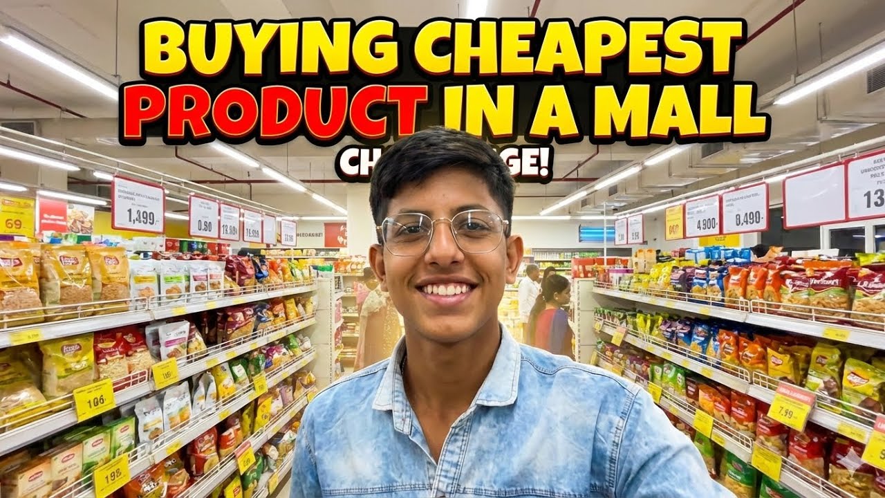 Buying Cheapest Product in A Mall Challenge