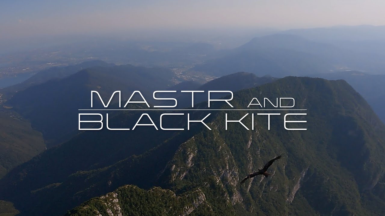[4K] MastR and Black Kite ( Hang Gliding )