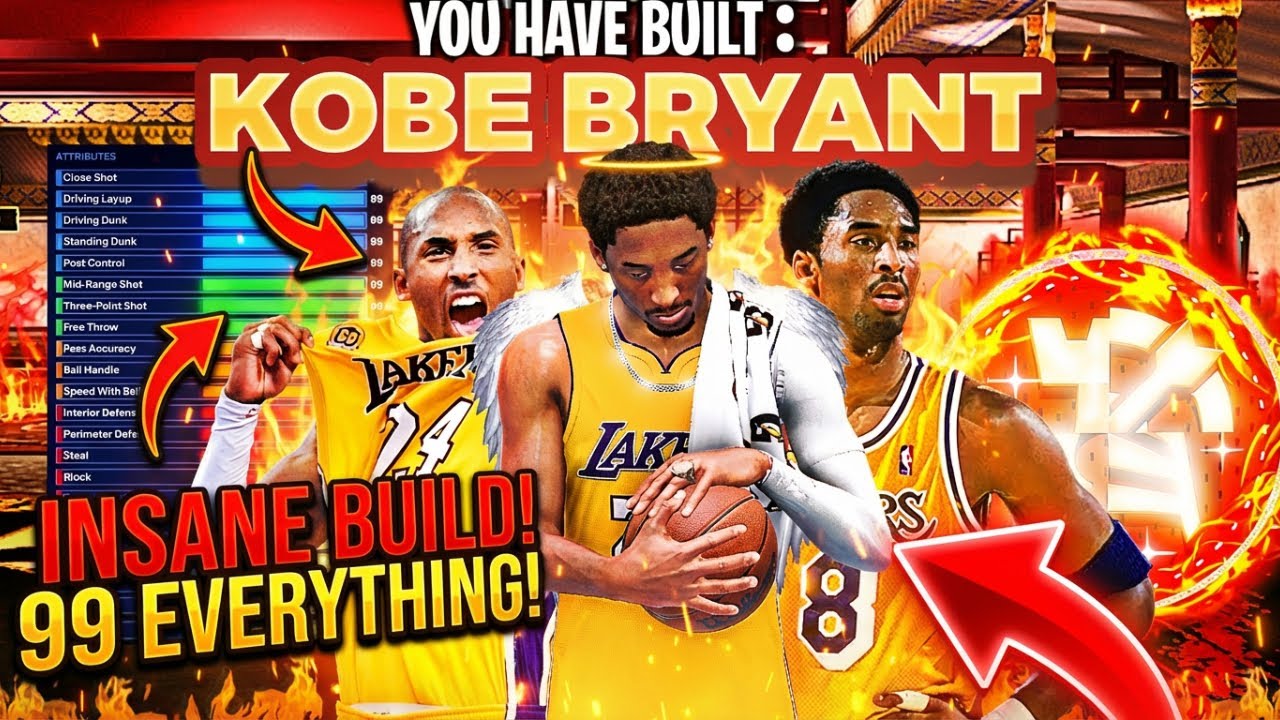 How to Make the MOST OVERPOWERED KOBE BRYANT BUILD in NBA 2K26 (Contact Dunks & LOCKDOWN D)