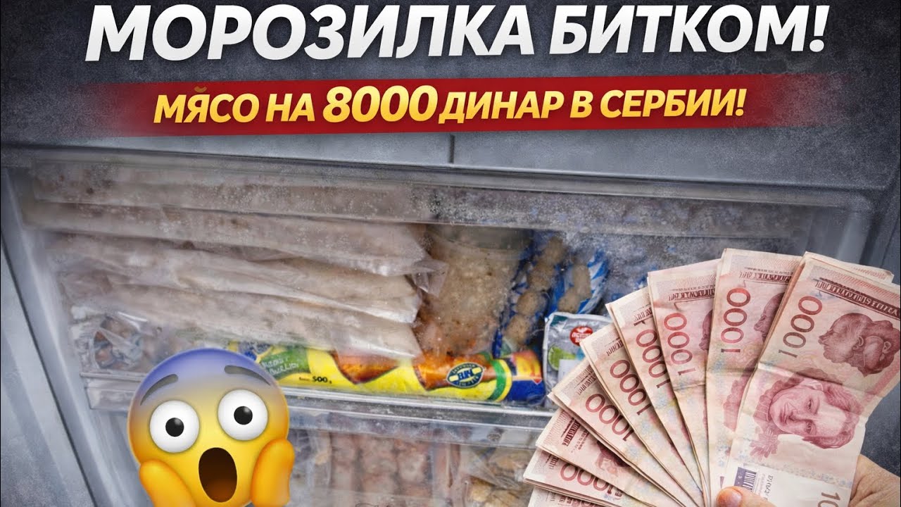 Заготовки из мяса на месяц ❄️ | Как экономлю и готовлю дома в Сербии