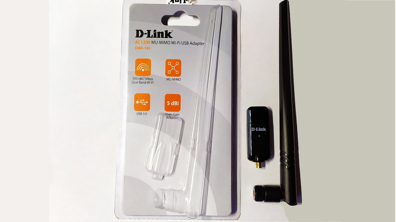 Обзор и тест Wi-Fi адаптер D-Link DWA-185