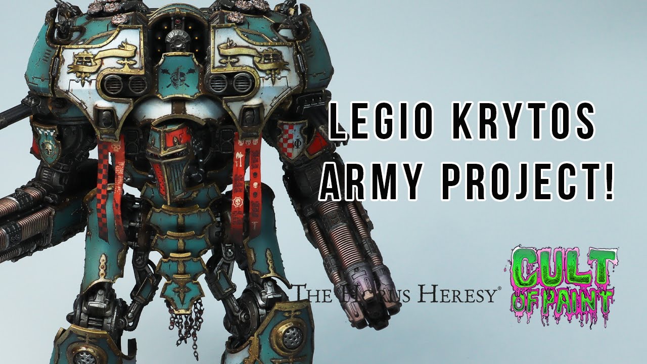Legio Krytos for Adeptus Titanicus: Army overview and tutorial!!