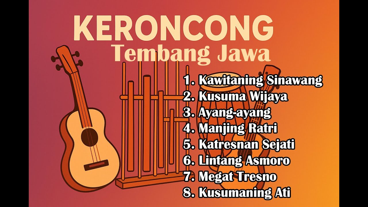 KERONCONG TEMBANG JAWA FULL ALBUM TERBARU 2025 SPESIAL KAWITANING SINAWANG